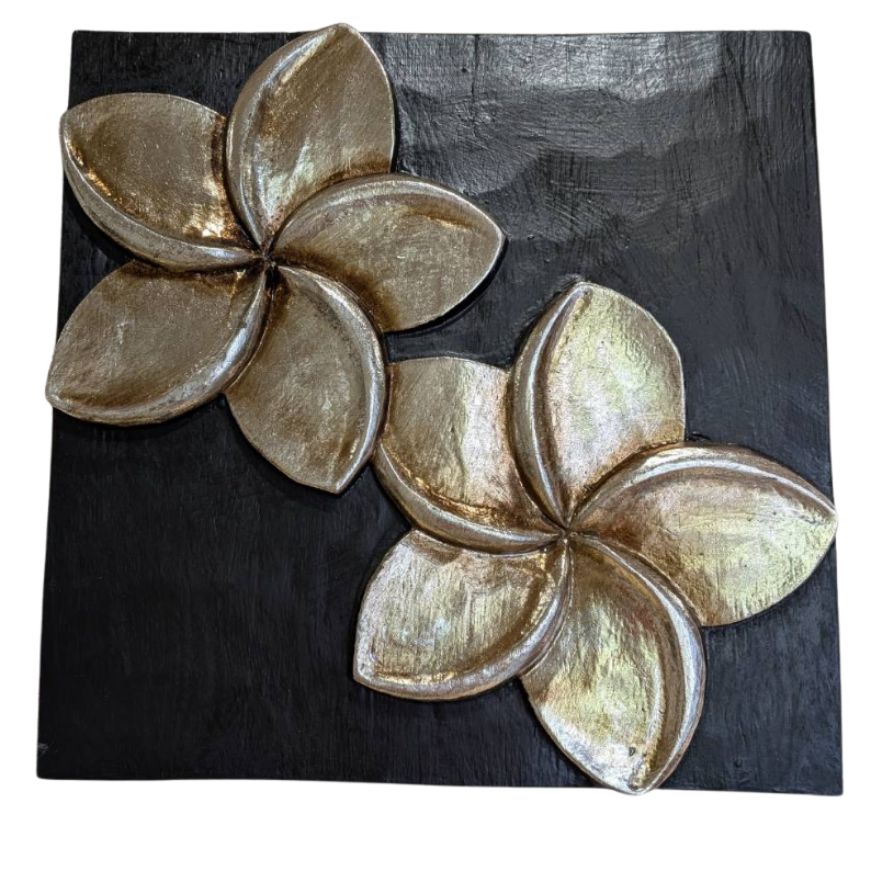 プルメリアのレリーフ